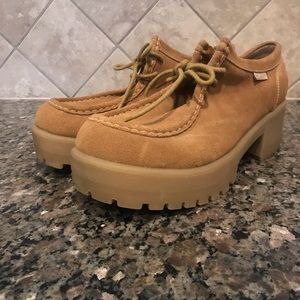 MUDD 90's Style Chunky Platform Shoes